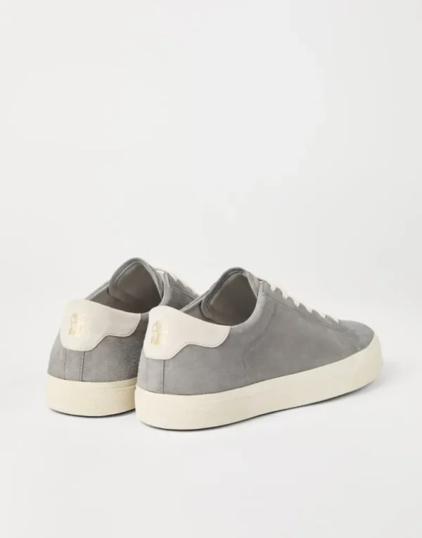 Suede sneakers