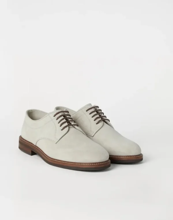 Suede unlined Derbys