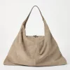 Swing hobo bag in suede