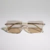 Timeless Reflections low bridge glasses in acetate and titanium