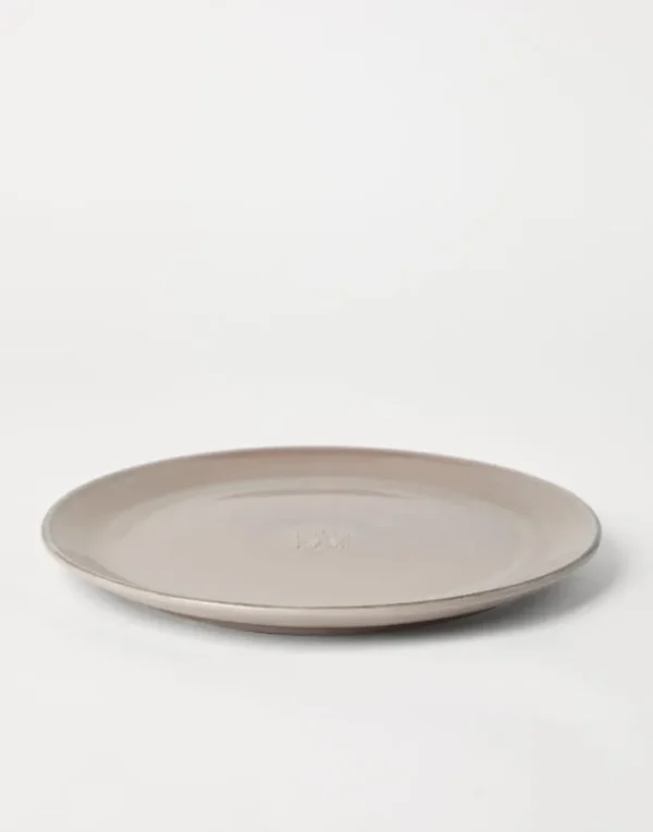 Tradition ceramic charger plate with logo