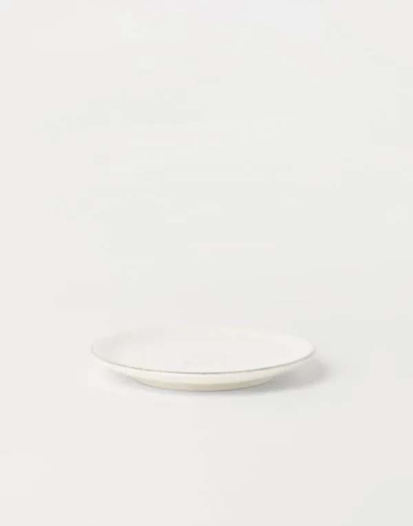 Tradition ceramic saucer with logo