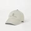 Water-resistant microfiber baseball cap with embroidered logo