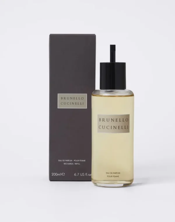 Women's Fragrance Brunello Cucinelli Pour Femme Refill, 6.7 US fl.oz. (200 ml) - compatible only with the 5 US fl.oz. (150 ml) format